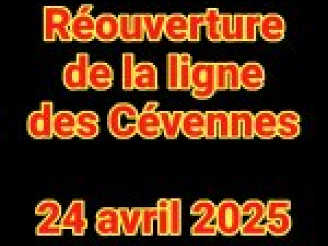 Ligne ferroviaire Nîmes Clermont-Ferrand : Reprise des circulations le 24 avril 2025